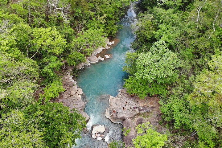 La Leona waterfall Cliffjumping White water Tubbing PrivateTour - Photo 1 of 22